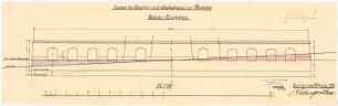 Kranken- und Siechenhaus, Brüssow Vorentwurf: Geländeschnitte 1:50