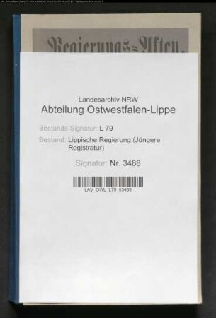 Kommunalwegebau Voranschläge und Rechnung des Amtes Hohenhausen, Band 2