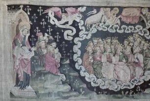 Apokalypse von Angers — Offenbarung 14, 2-5, Der Aufstieg des Lammes