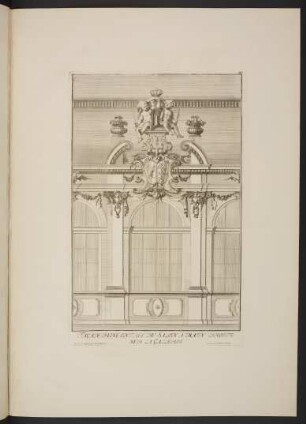Façade D'Une Entrée Du Salon À Main Droite Sur La Gallerie.