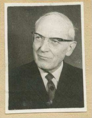 Bauingenieur Erwin Hoffmann