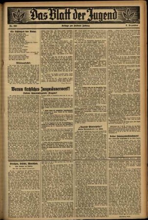 Zweite Ausgabe vom Mittwoch, den 06. Dezember 1933.