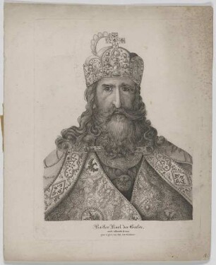 Bildnis des Kaisers Karl der Grosse