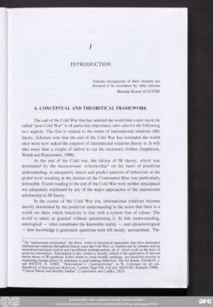 A. Conceptual And Theoritical Framework