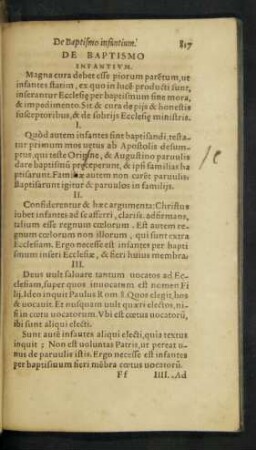 De Baptismo Infantium.