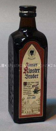 "Zinnaer Kloster Bruder", 0,35-Liter-Flasche mit Inhalt