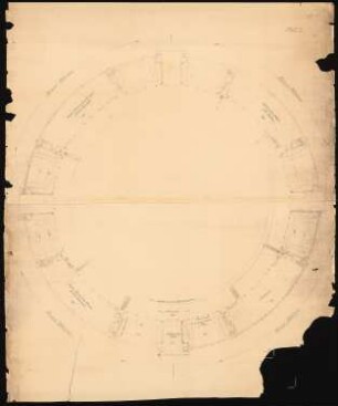 Thermenpalast, Berlin: Grundriss 1:200