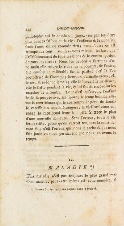 12. Maladie