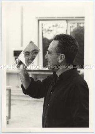 Gerhard Richter, Porträt mit Spiegel