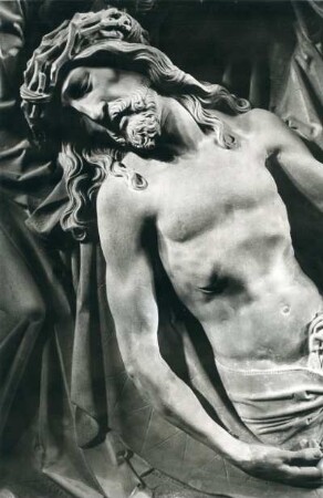 Tilman Riemenschneider, Christus aus der Beweinung, Kirche des ehemaligen Zisterzienserinnenklosters, Maidbronn