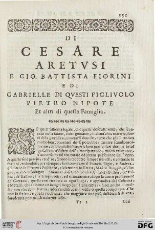 Di Cesare Aretvsi [...]