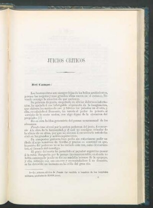 [Carta de Juan Cárlos Gomez a Estanislao] del Campo