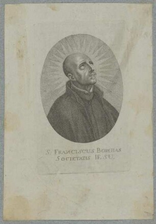 Bildnis des Franciscvs Borgias