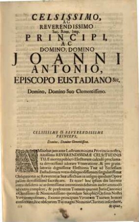 Jus Canonicum Universum : Clara Methodo Jvxta Titulos Quinque Librorum Decretalium In Quaestiones distributum, solidisque Responsionibus, & Objectionum Solutionibus dilucidatum, 4