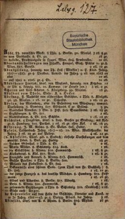Bibliothek der schönen Wissenschaften