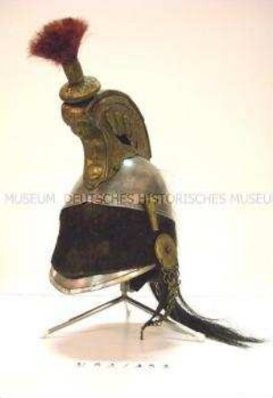 Helm (Modell 1845) für Mannschaften, Linien-Kürassiere, Frankreich