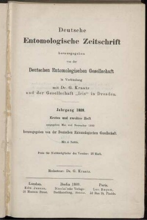Erstes und zweites Heft
