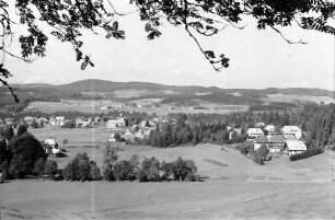 Hinterzarten: Hinterzarten von der südlichen Höhe