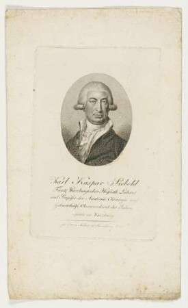 Bildnis des Karl Kaspar Siebold