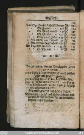 Nachfolgende wenige Druckfehler seynd zu corrigiren: