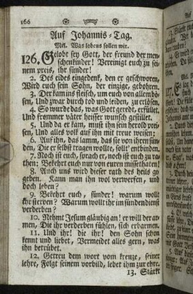 Auf Johannis-Tag.