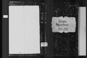 Edingen, evangelisch-reformierte, lutherische und katholische Gemeinde: Geburtenbuch 1810-1835