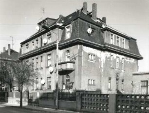 Radebeul. Wohnhaus, Gartenstraße 58 (um 1910). Straßenansicht