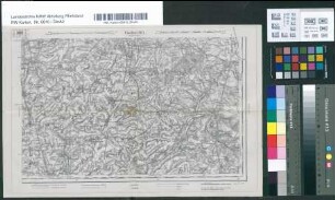 Karte von Frankreich 1:80.000. Gruppe I: Cambrai 13 D. [Kartographische Abtheilung der Königl. Preuss. Landes-Aufnahme]