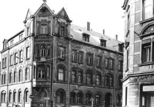 Döbeln, Gabelsbergerstraße 3. Wohnhaus (um 1900). Eckansicht
