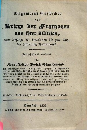 Der Feldzug der Franzosen gegen die Verbündeten in Italien in den Jahren 1798 und 1799, 3