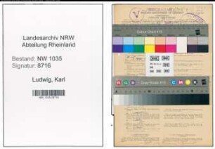 Entnazifizierung Karl Ludwig , geb. 04.05.1893 (Steige)