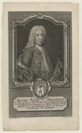 Bildnis des Gerlach Adolph von Münchhausen