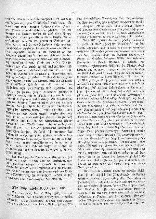 Die Zwanglose 1806 bis 1906