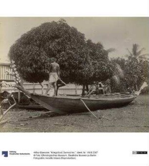 "Kriegsboot, Samoa Ins."