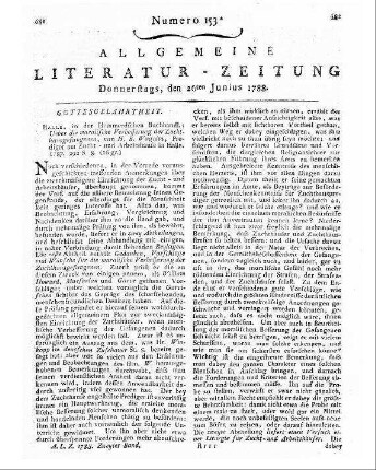 [Francke, Georg Samuel]: Philosophisch-theologische Abhandlung über das Verdienst der christlichen Religion um die Lehre von der Unsterblichkeit der menschlichen Seele. - Flensburg ; Leipzig : Korte, 1788