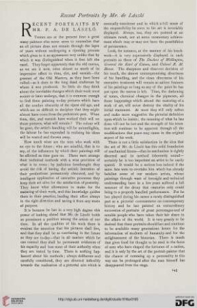 68: Recent portraits by Mr. P. A. de László