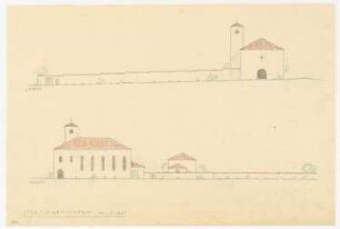 Kirche: Ansichten M 1:200