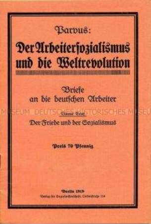 Gesellschaftstheoretische Schrift von Parvus