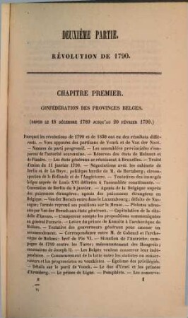 Histoire de la Révolution Belge de 1790 ..., 2