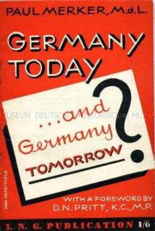 Exilschrift zur aktuellen Lage und den Perspektiven Deutschlands