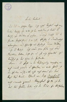 Brief vom 28. Juli 1869