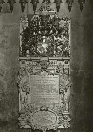 Grabstein des Herzog Friedrich Wilhelm
