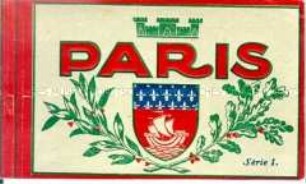 Postkartenheft mit Paris-Ansichten
