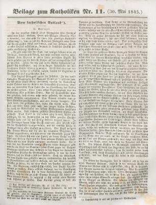 305-306 Vom katholischen Ausland : II. Portugal