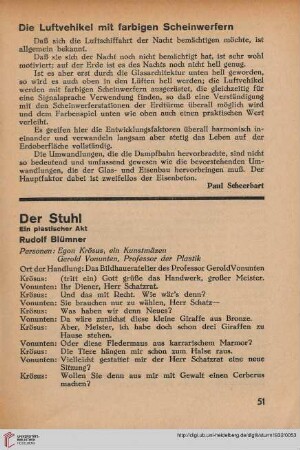 Die Luftvehikel mit farbigen Scheinwerfern