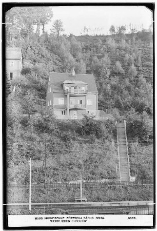 Haus Abendsonne, Pötzscha. Sächsische Schweiz