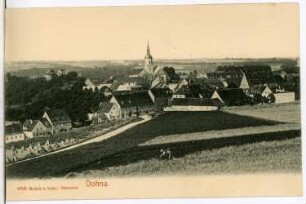 Dohna. Blick auf Dohna