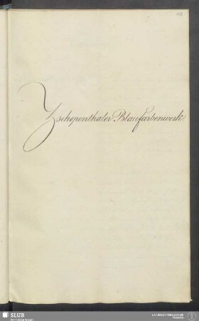 Zschopenthaler Blaufarbenwerk