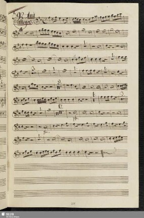 392. Aria: Fra Corni Trombe e Timpani / Gazzaniga, G.