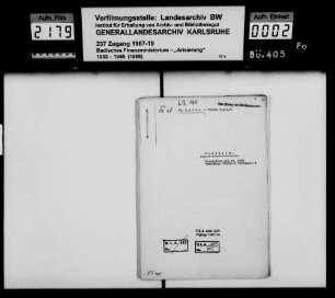 Firma Ferro-Chemie GmbH Mannheim Käufer: Frl. Frieda Schmoll, Mannheim Lagerbuch-Nr. 9066 Mannheim siehe auch Nr. 404